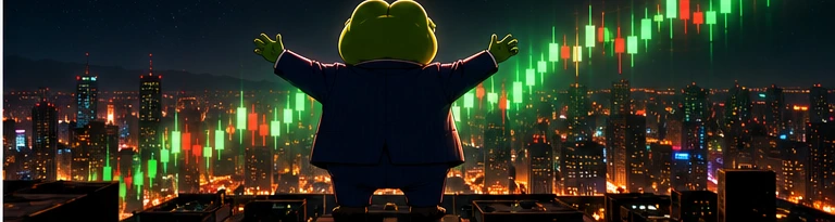 Pepe Powell overlooking green market